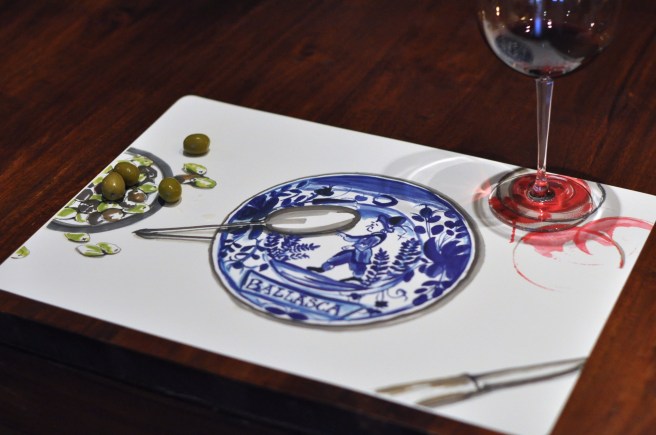 A taste of l'Edat Mitjana Table mat: 29,7 x42cm